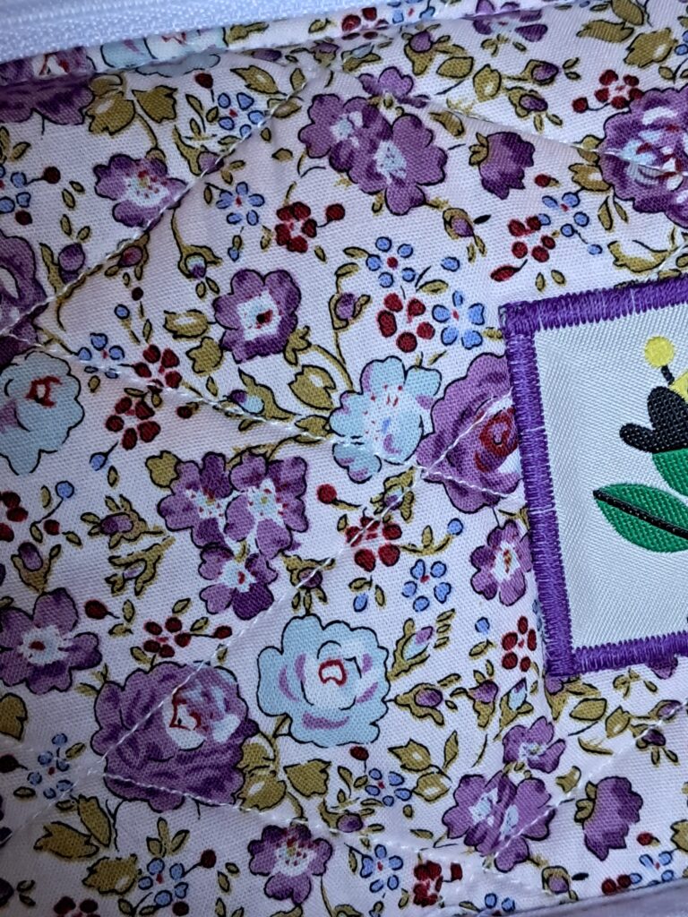 Vanity "Fleurs Mauves"